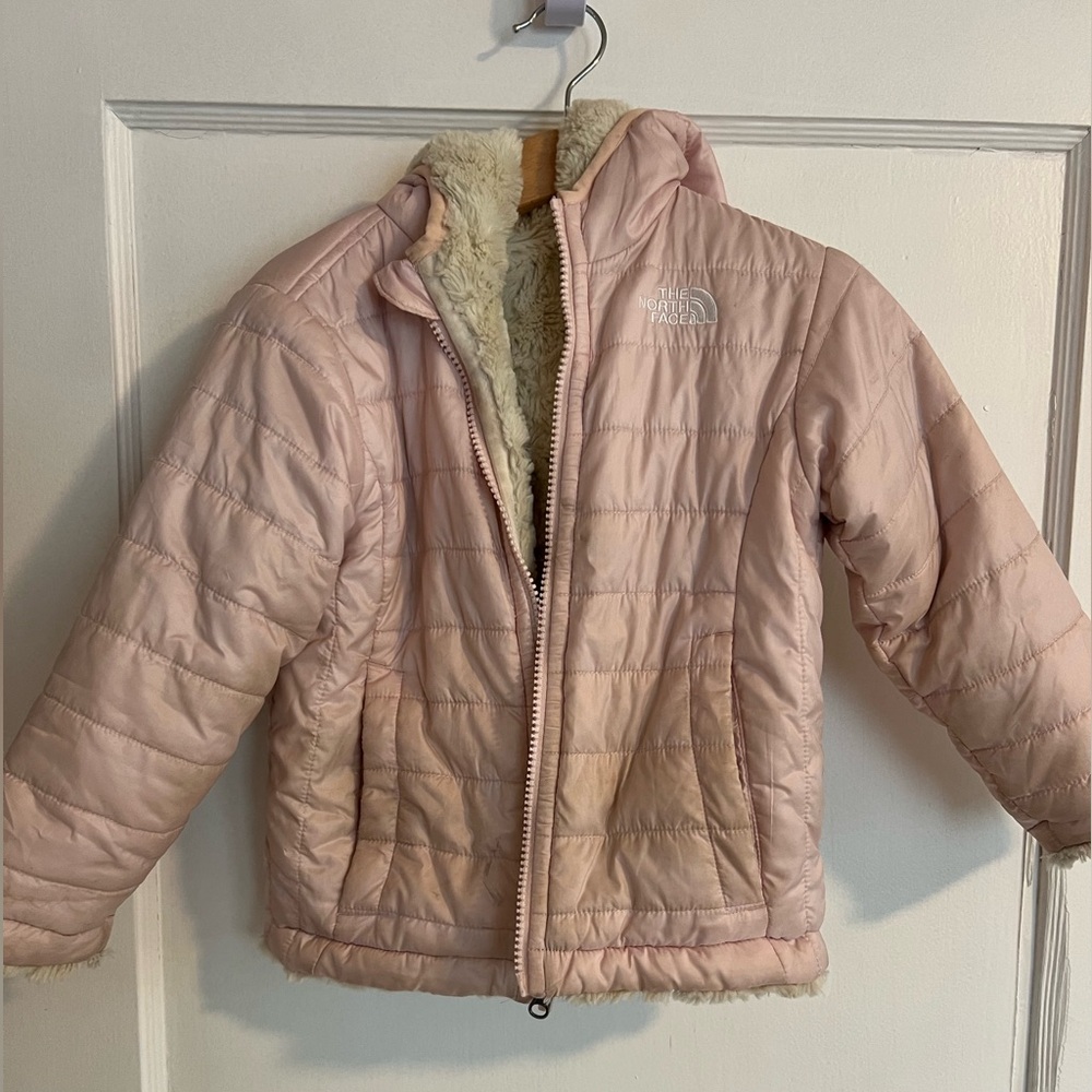 Toddler 3T reversible North Face coat